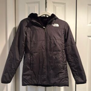 North Face Girls Reversible Coat